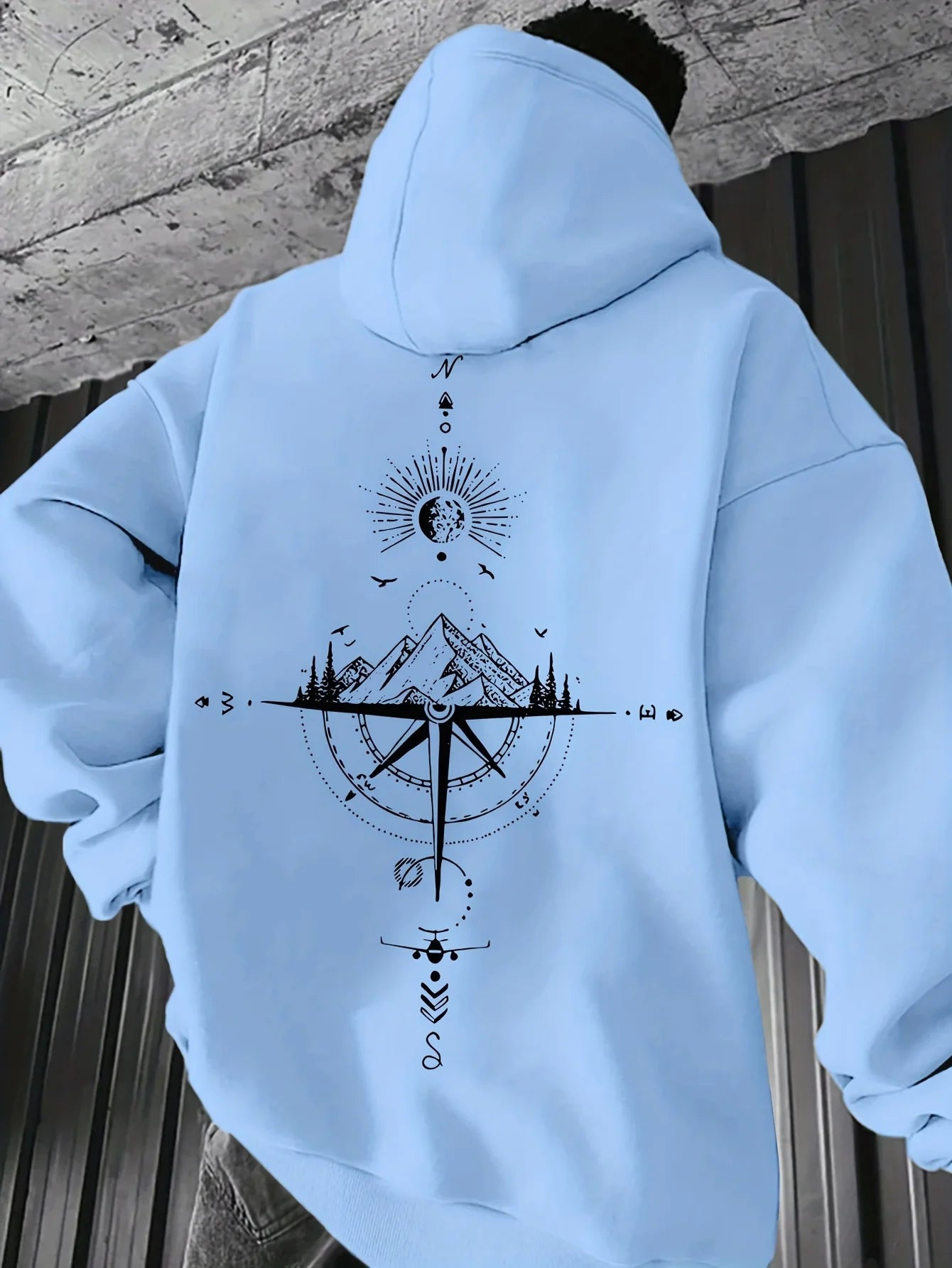 Men's Compass Mountain Hoodie