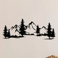 Mountain & Forest Panorama Wall Art