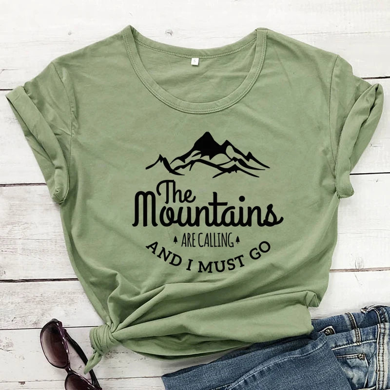 Mountains Are Calling T-Shirt