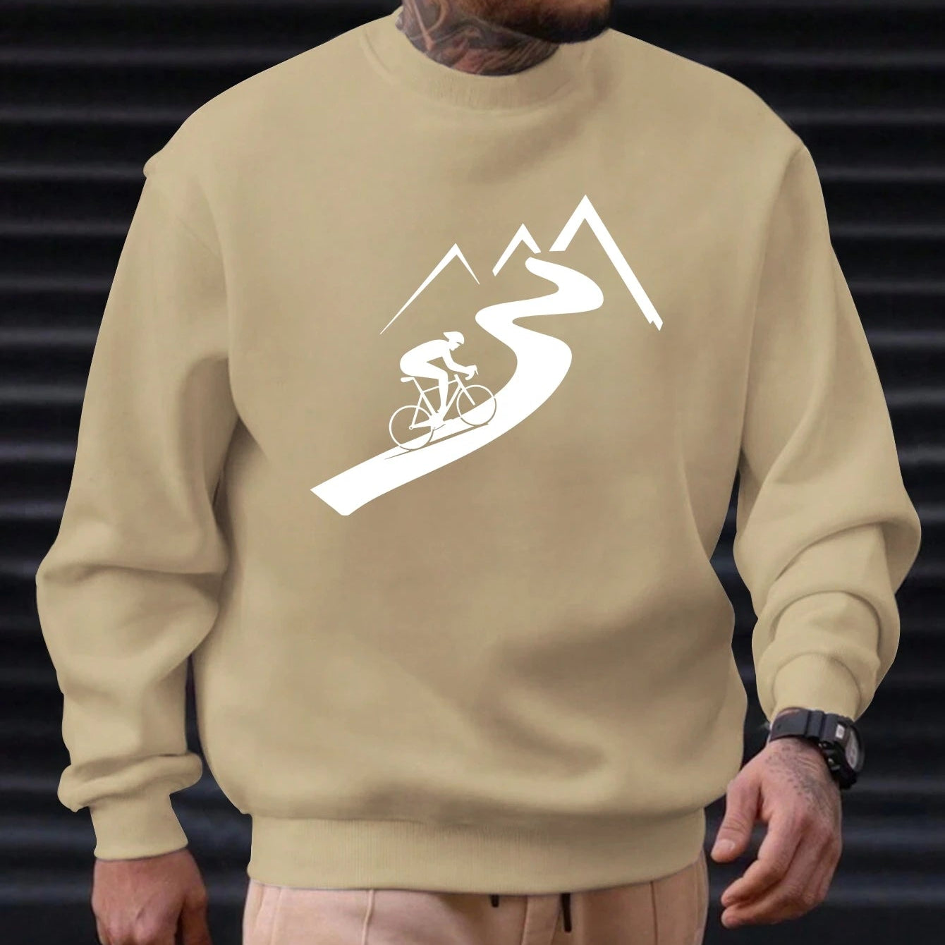 Men's Graphic Crew Sweatshirt