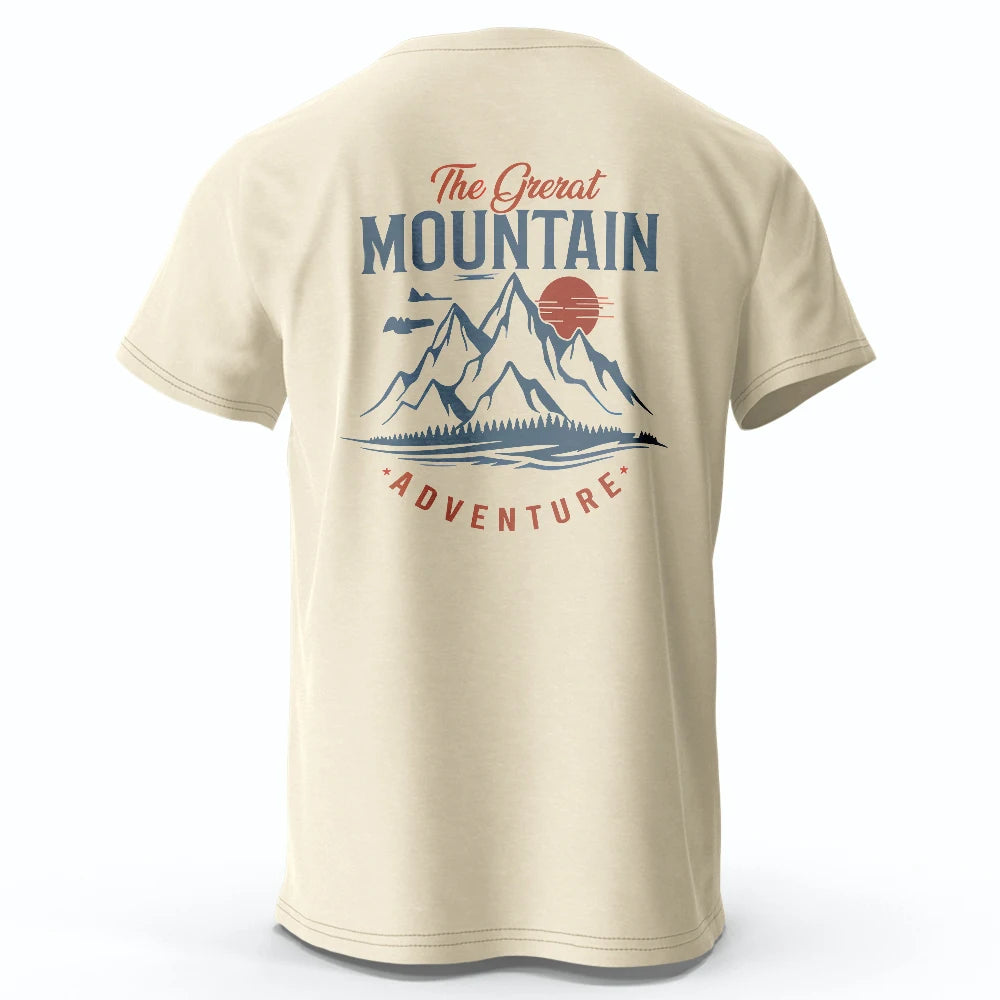 Hiking Graphic Print Tee