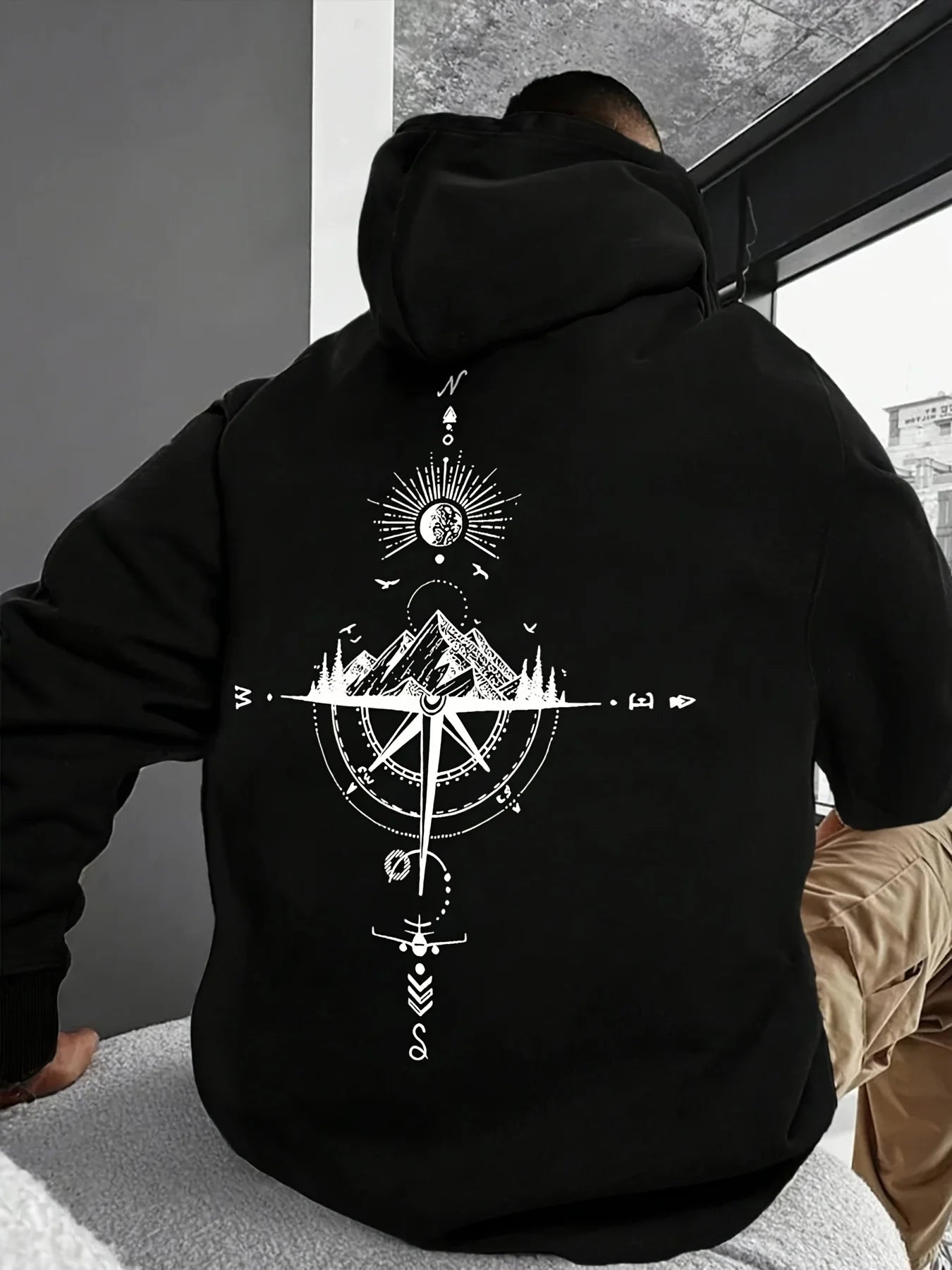 Men's Compass Mountain Hoodie