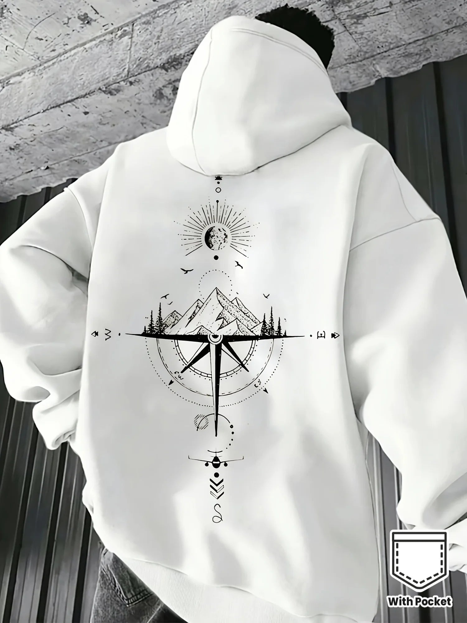 Men's Compass Mountain Hoodie