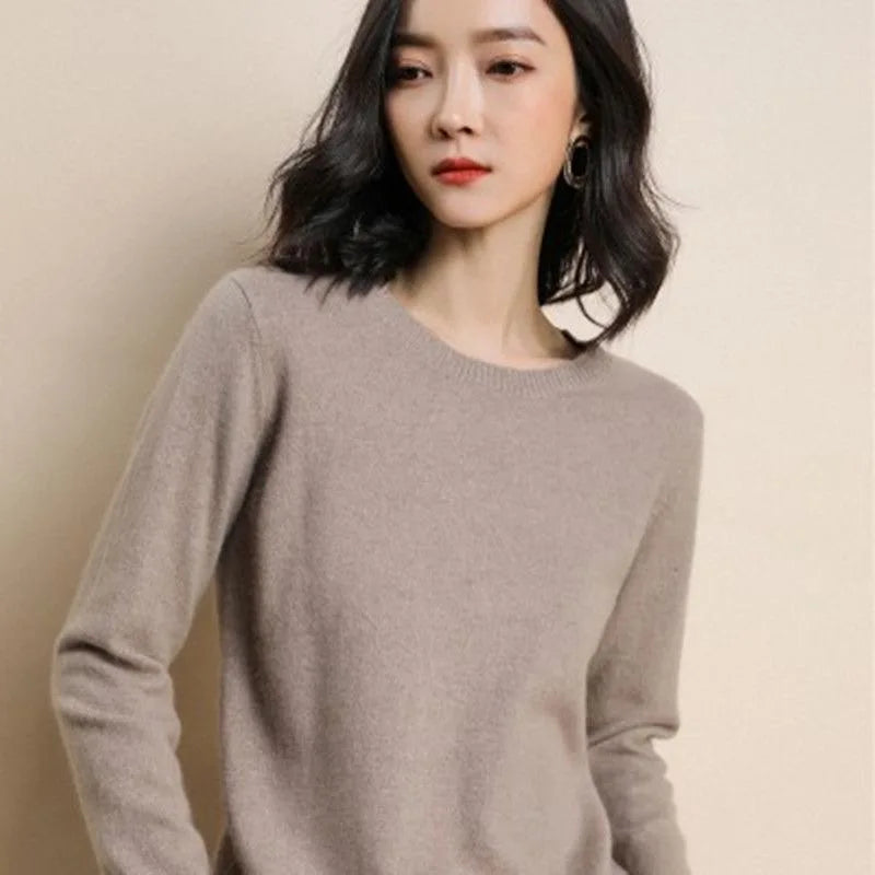 Women's Loose Knit Pullover Sweater