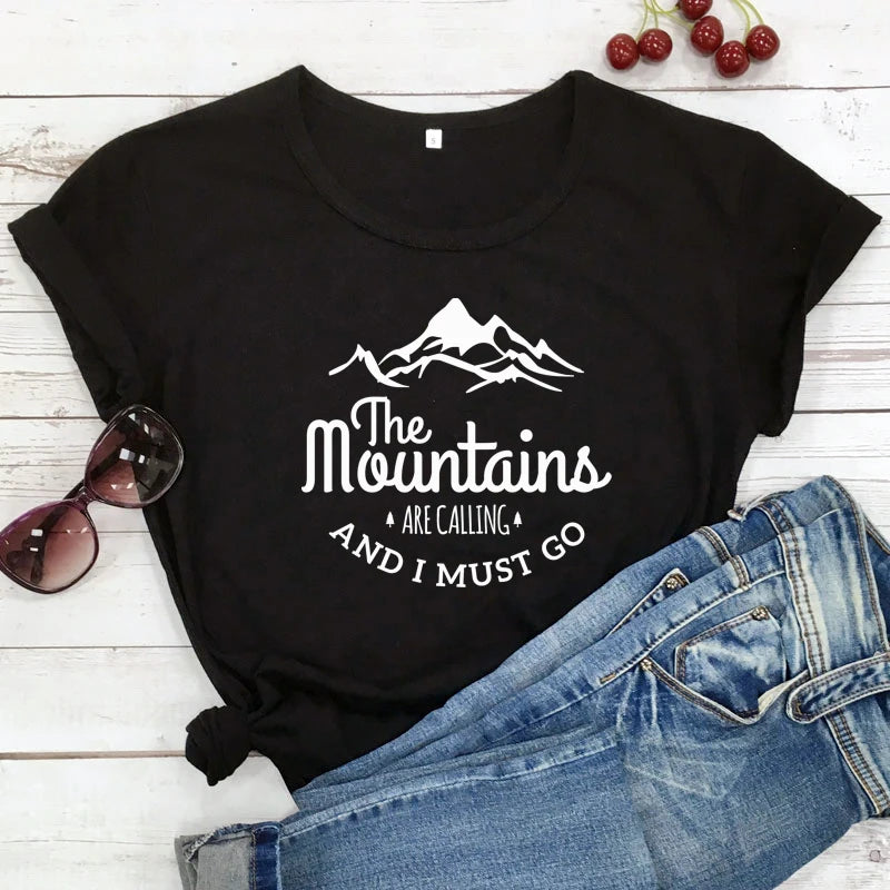 Mountains Are Calling T-Shirt
