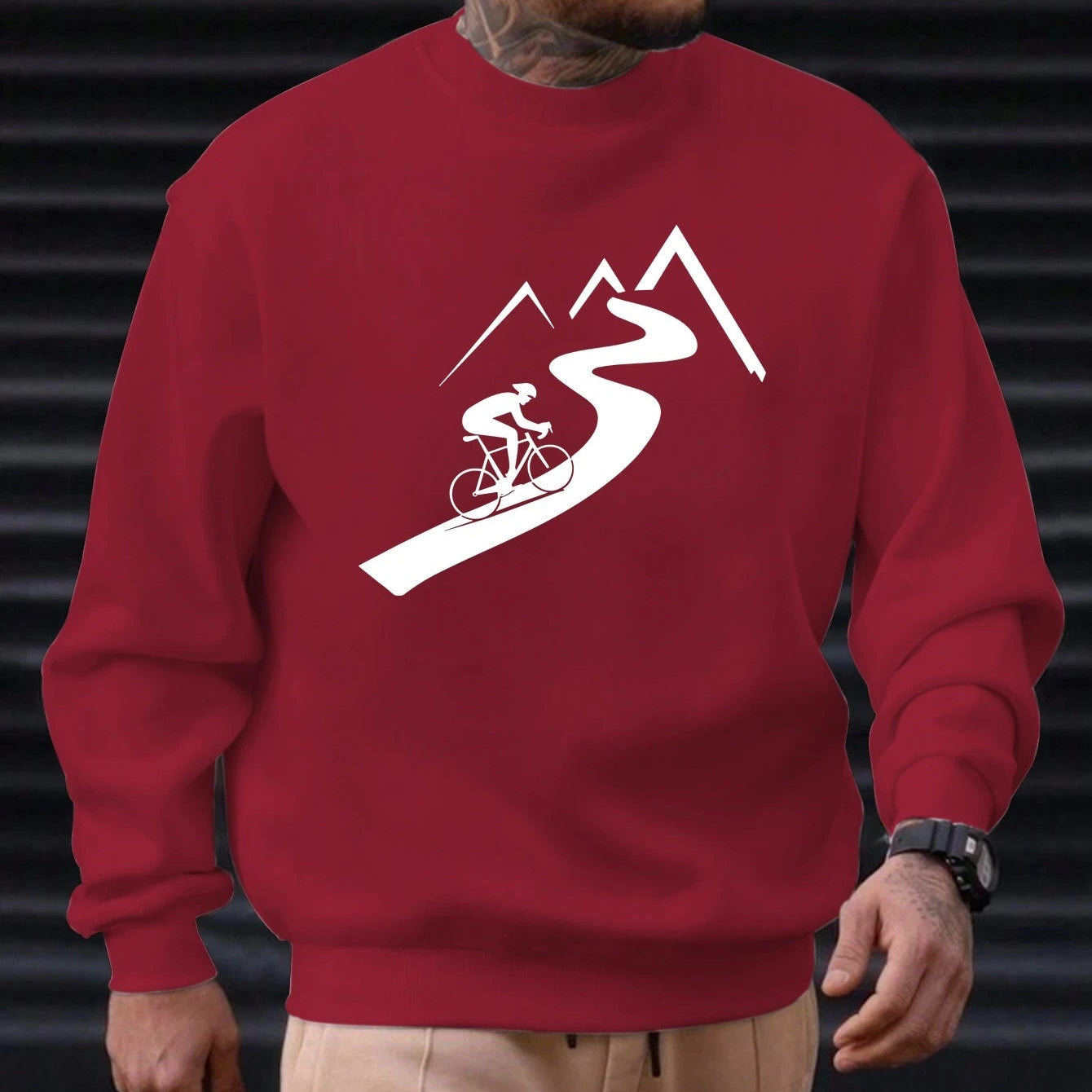 Men's Graphic Crew Sweatshirt