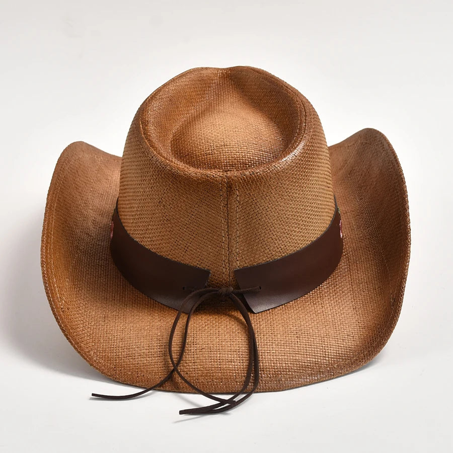 Western Floral Concho Cowboy Hat