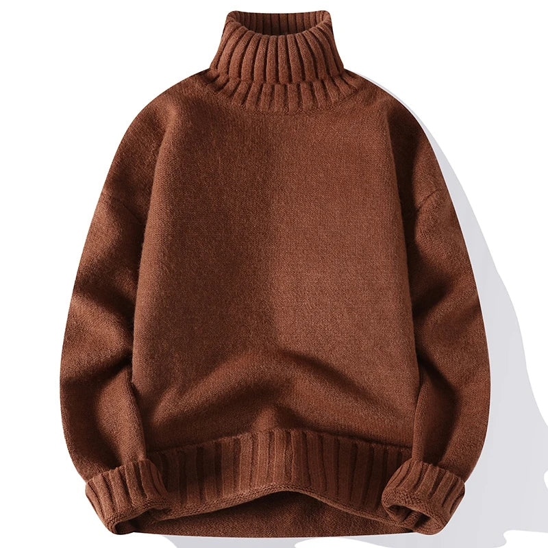 Men's Turtleneck Pullover Sweater