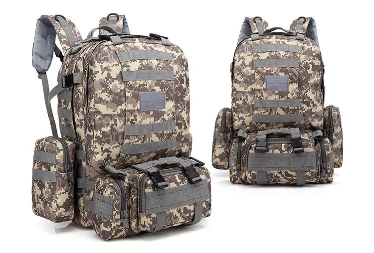 55L Tactical Hiking Backpack
