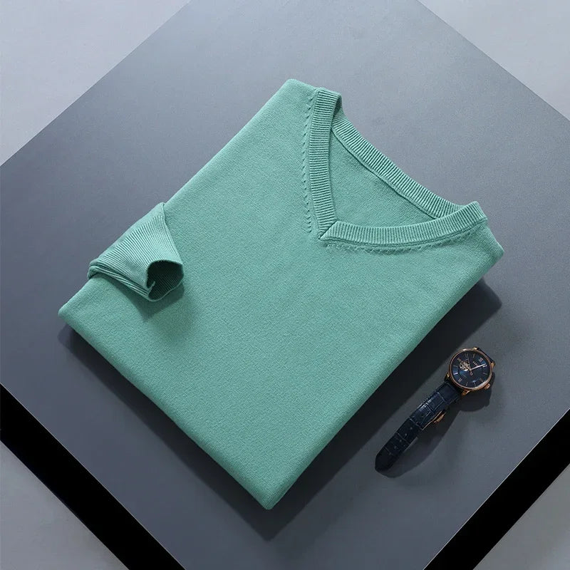Men's Cashmere Wool Pullover Sweater