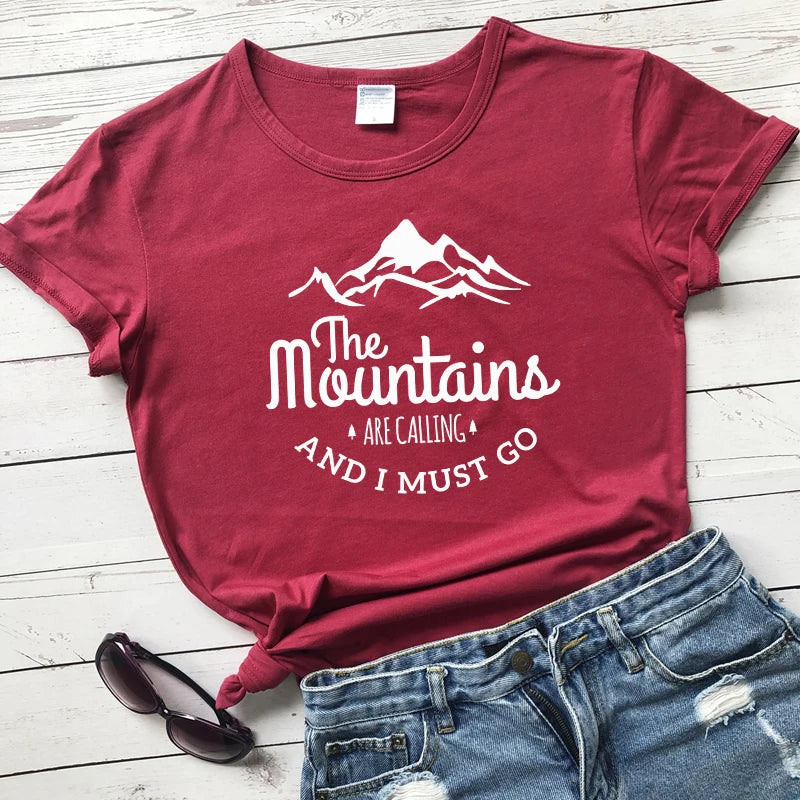 Mountains Are Calling T-Shirt