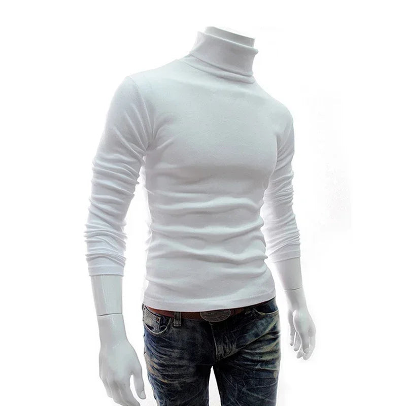 Men's Turtleneck Pullover Sweater