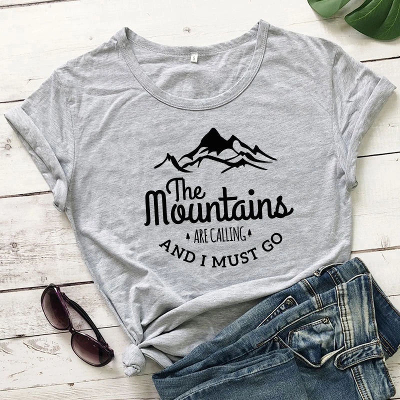 Mountains Are Calling T-Shirt