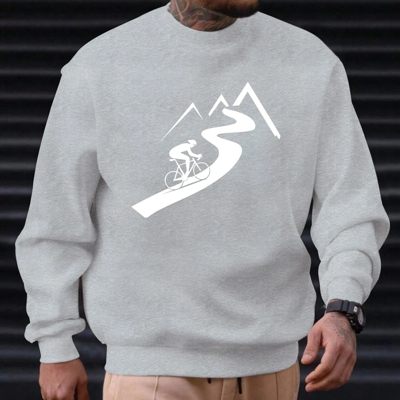 Men's Graphic Crew Sweatshirt