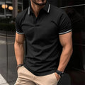 Men's Contrast Trim Polo Shirt