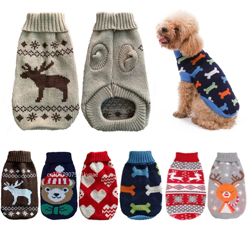 Knitted Pet Sweater