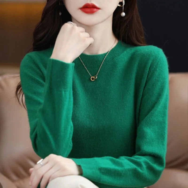 Women's Loose Knit Pullover Sweater