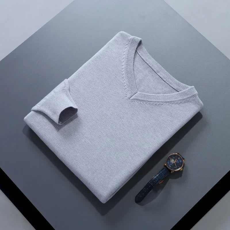 Men's Cashmere Wool Pullover Sweater