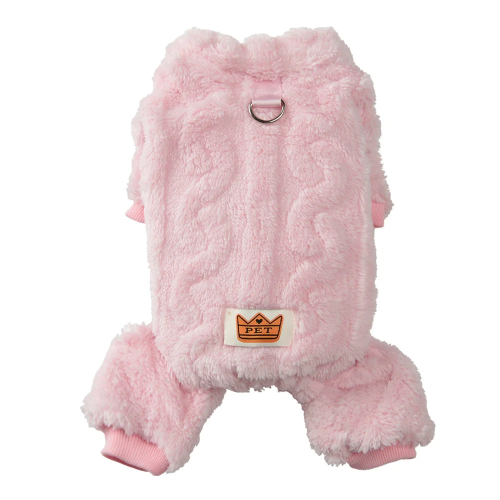 Fleece Dog Jumpsuit