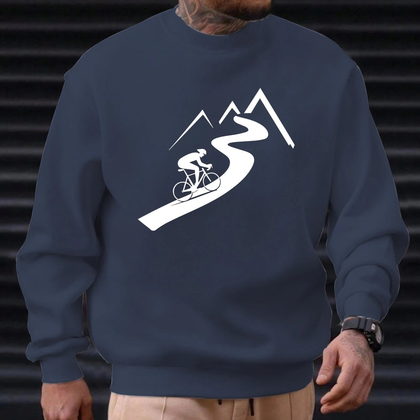 Men's Graphic Crew Sweatshirt