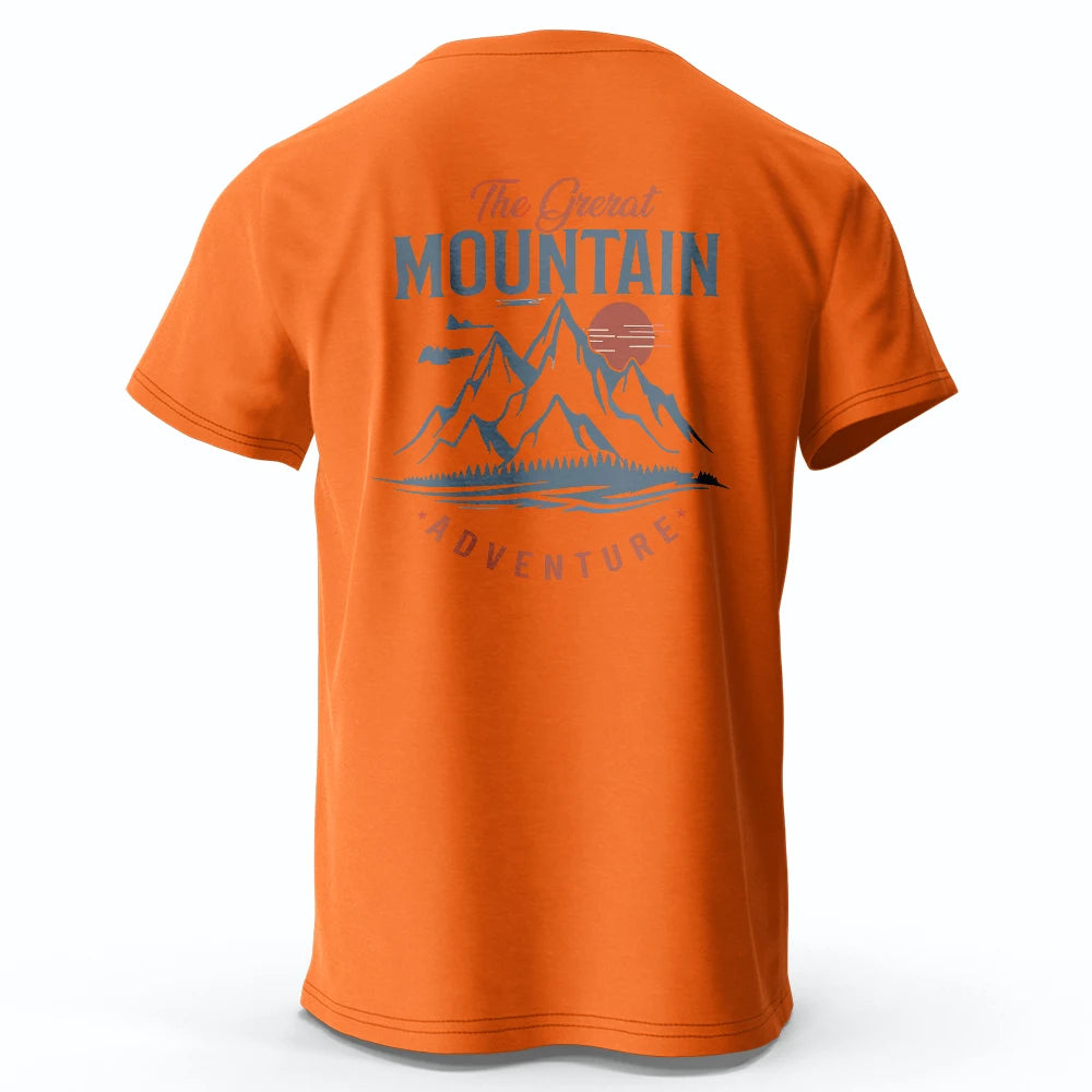 Hiking Graphic Print Tee
