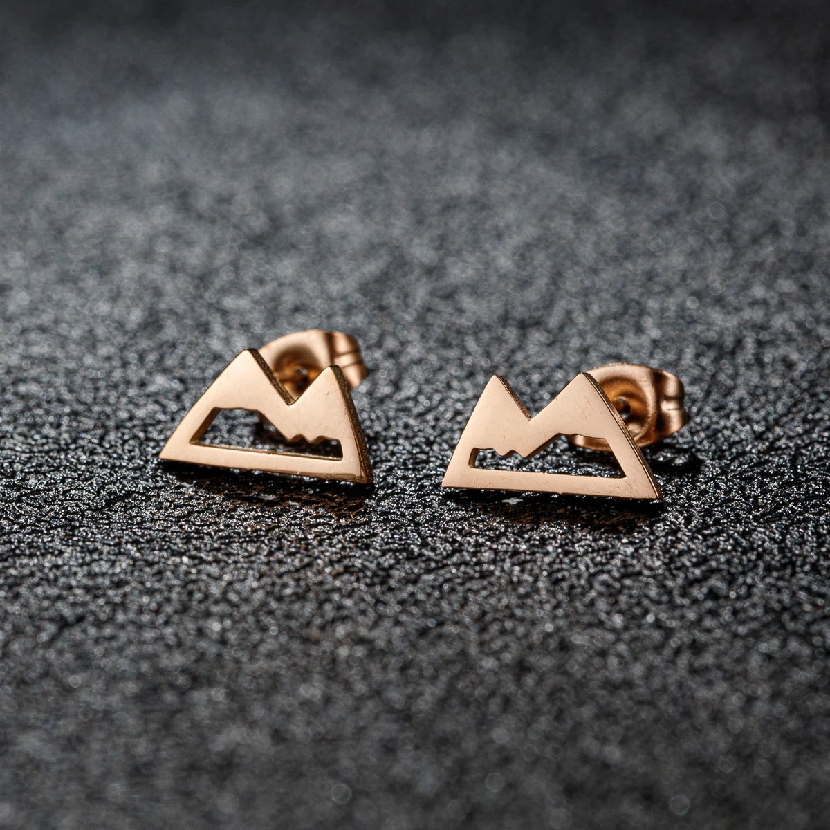 Snow Mountain Stud Earrings