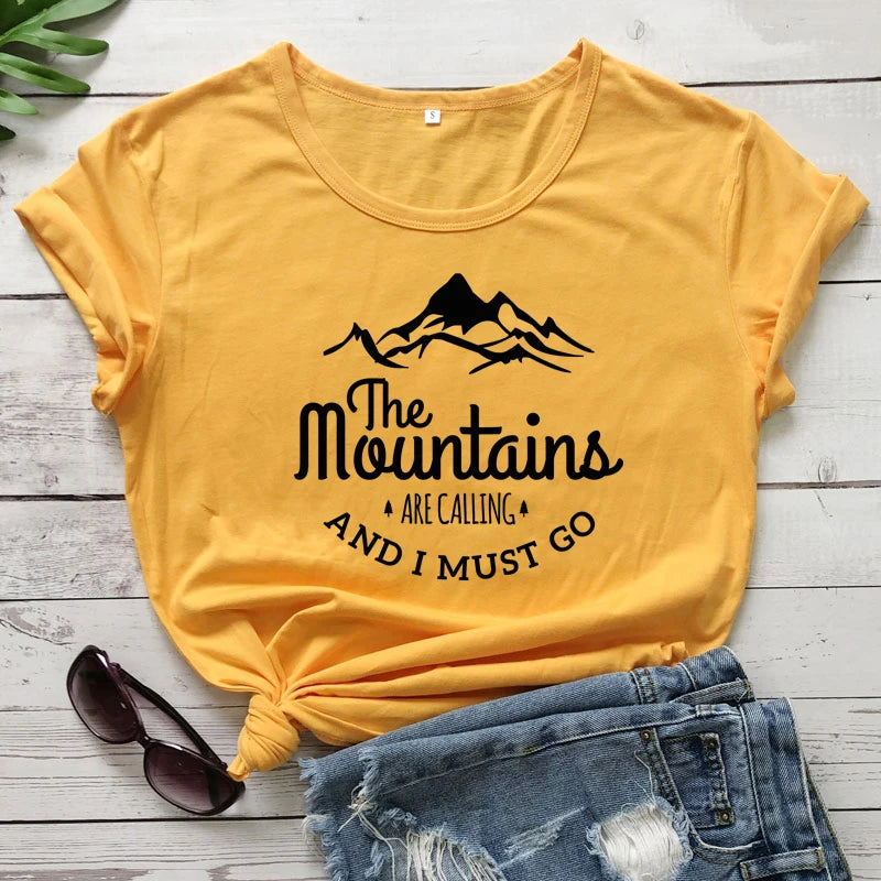 Mountains Are Calling T-Shirt