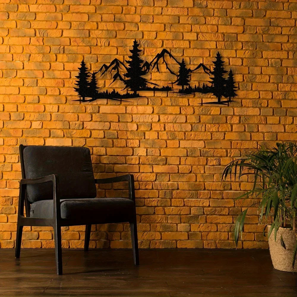 Mountain & Forest Panorama Wall Art
