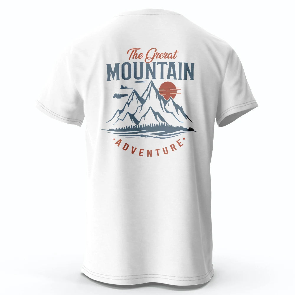 Hiking Graphic Print Tee