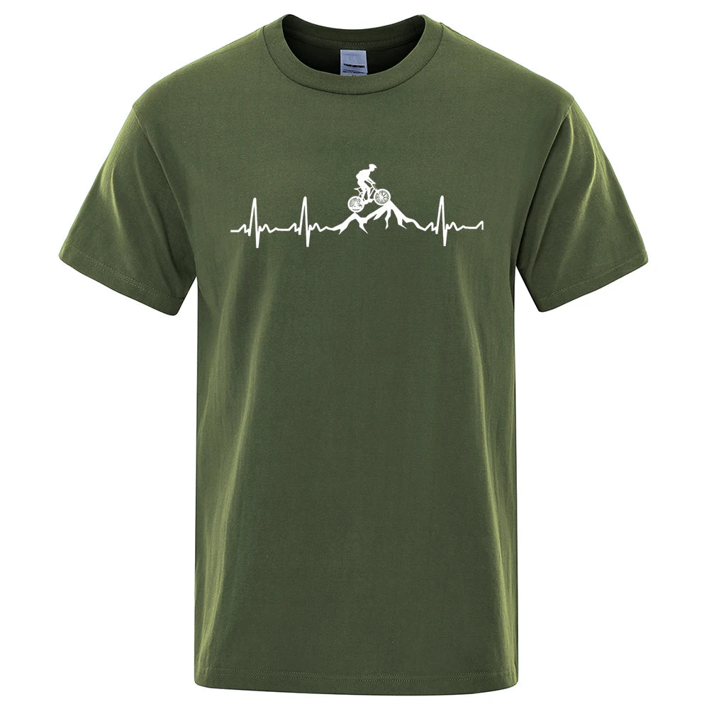 Men’s Mountain Bike Heartbeat Tee