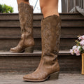 Women's Embroidered Western Cowboy Boots