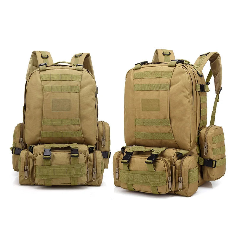 55L Tactical Hiking Backpack