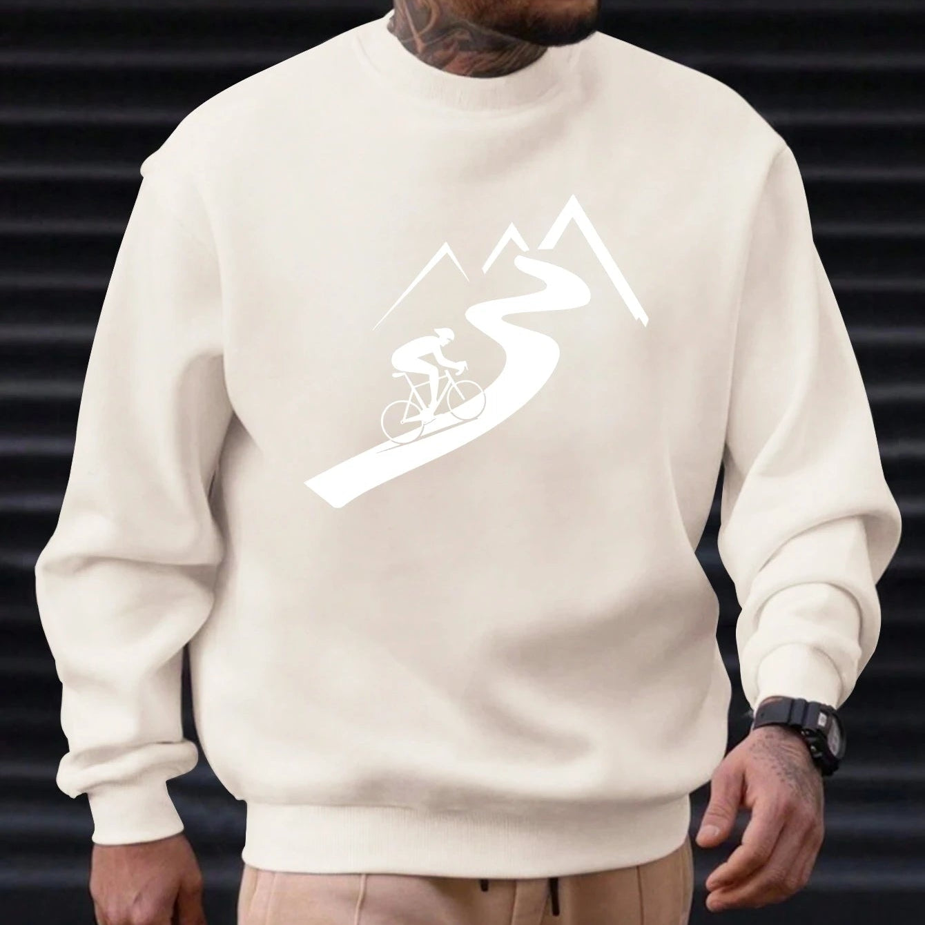 Men's Graphic Crew Sweatshirt