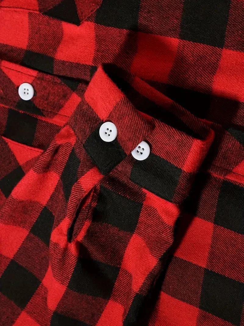Men's Classic Plaid Flannel Shirt