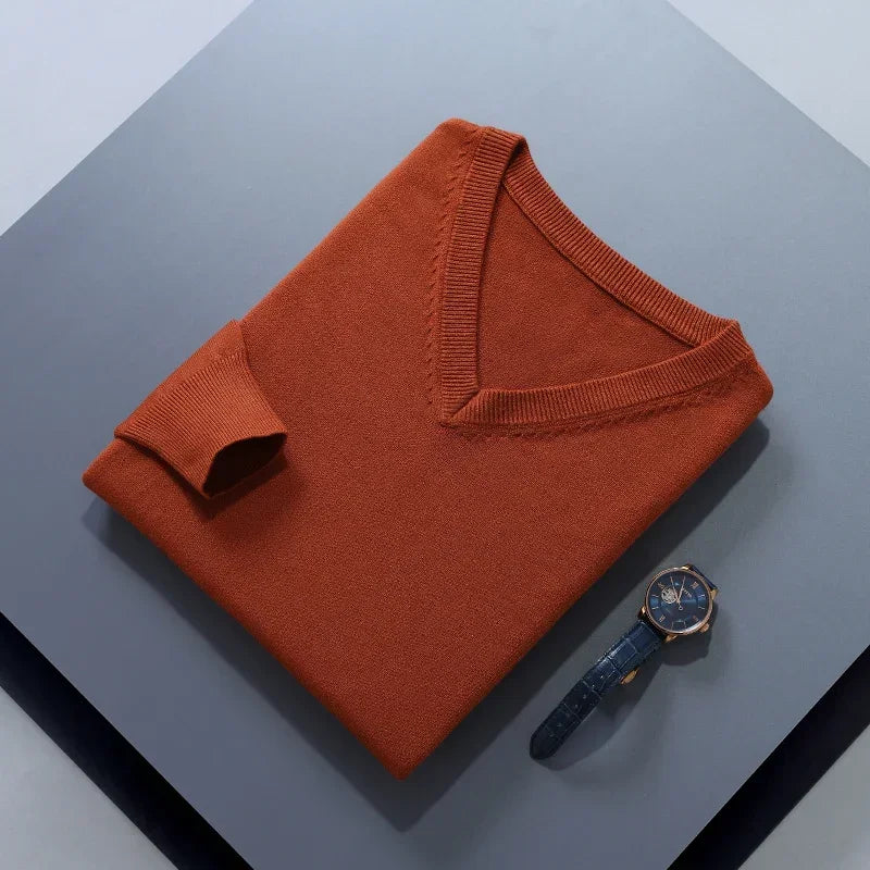 Men's Cashmere Wool Pullover Sweater