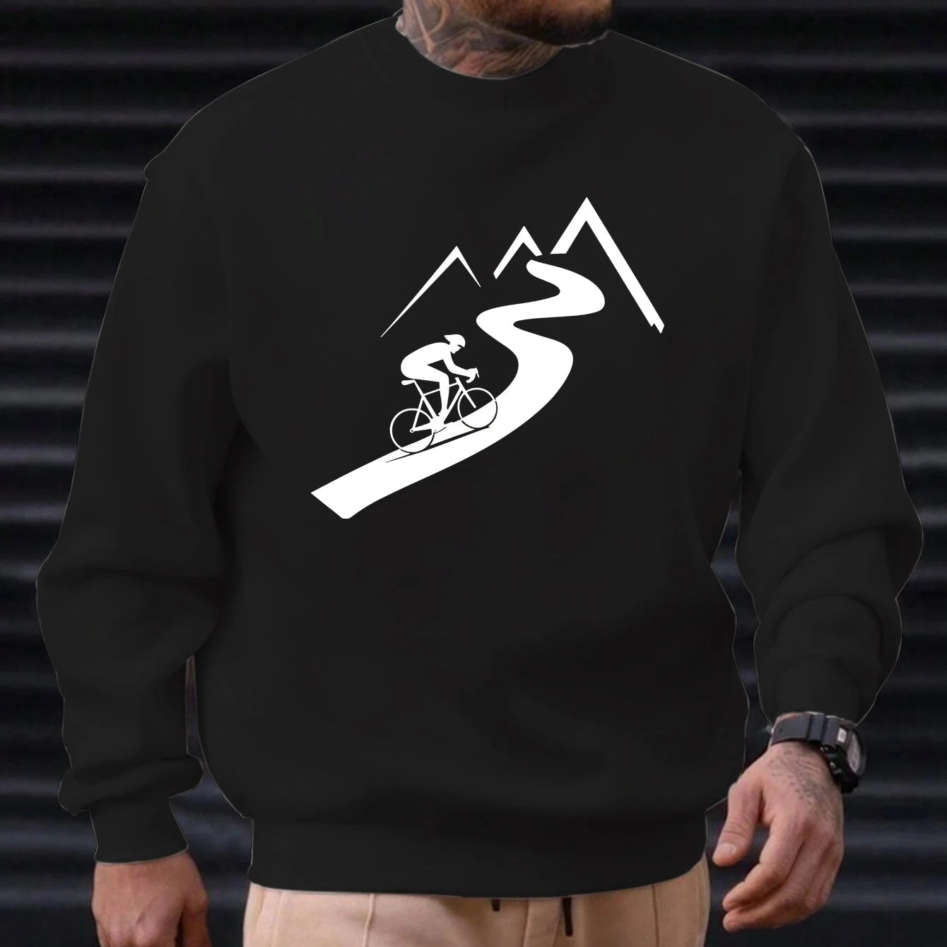 Men's Graphic Crew Sweatshirt