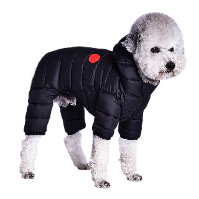 Dog Puffer Overalls