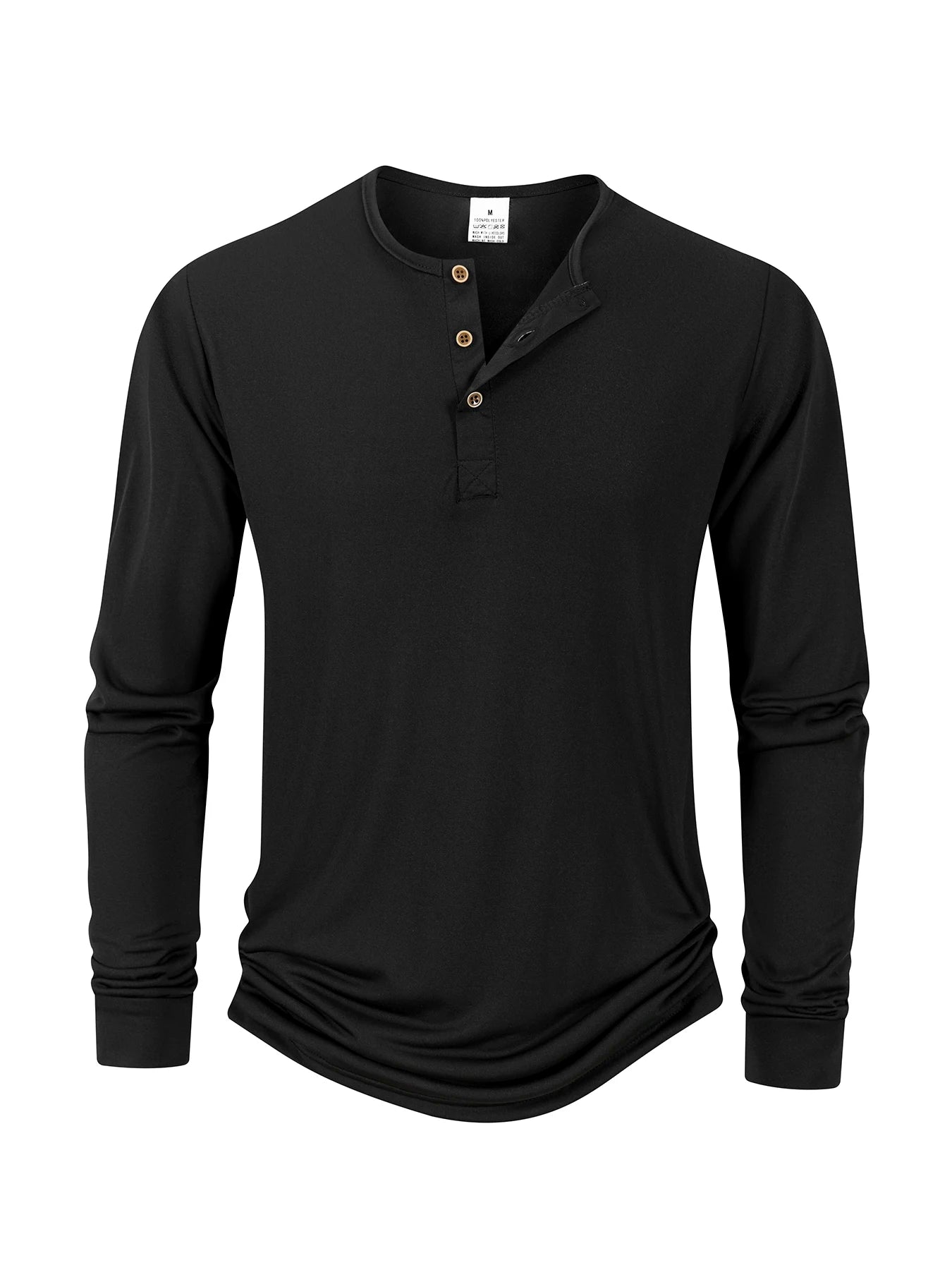 Men's Henley Long Sleeve T-Shirt