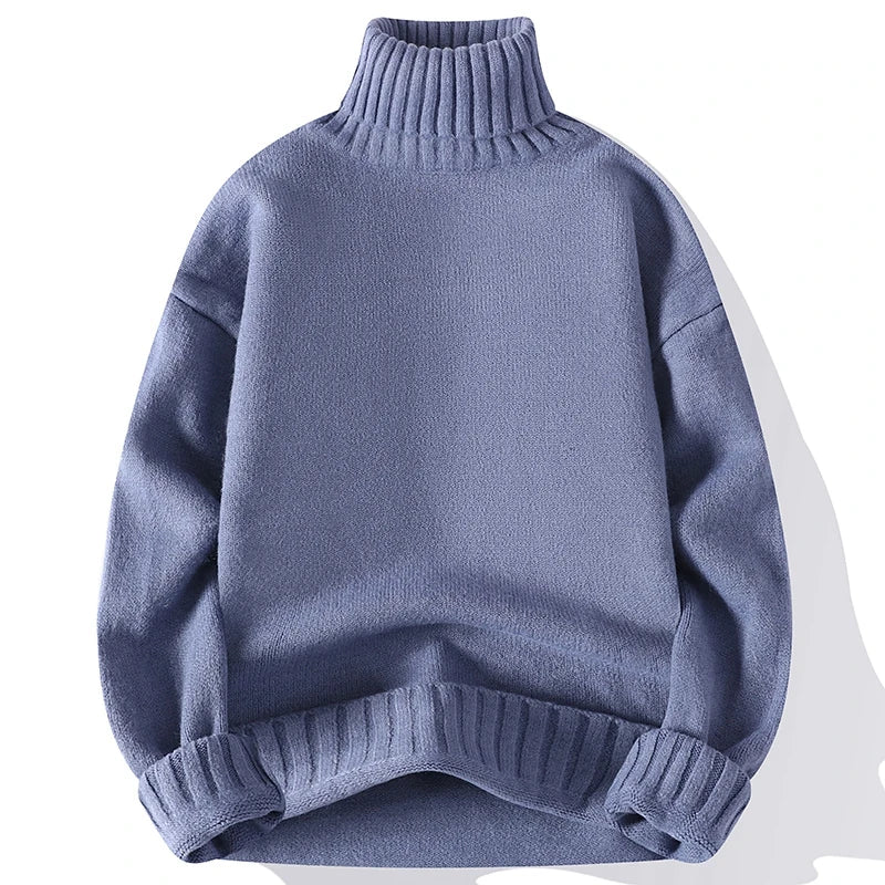 Men's Turtleneck Pullover Sweater