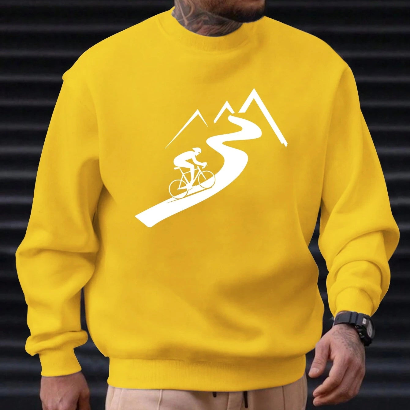 Men's Graphic Crew Sweatshirt