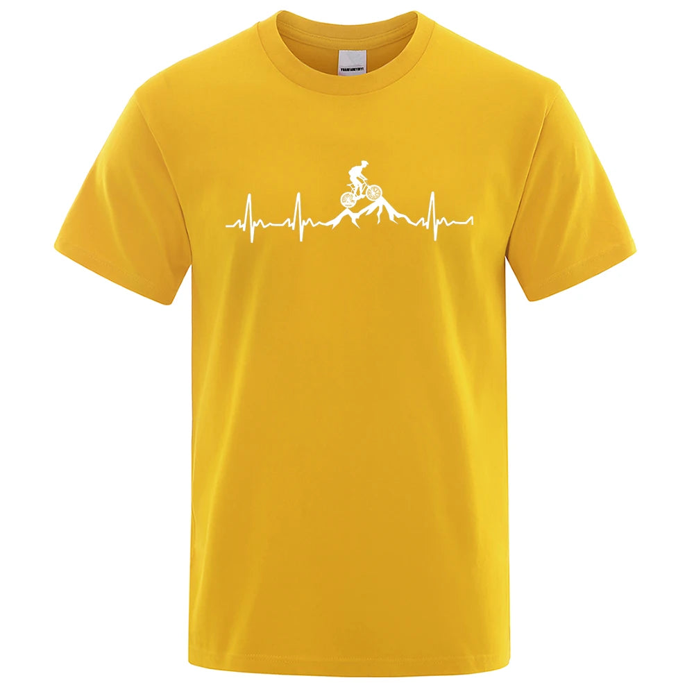 Men’s Mountain Bike Heartbeat Tee