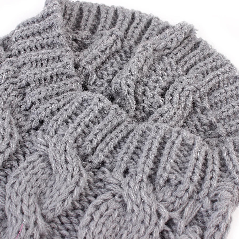 Cable Knit Dog Sweater