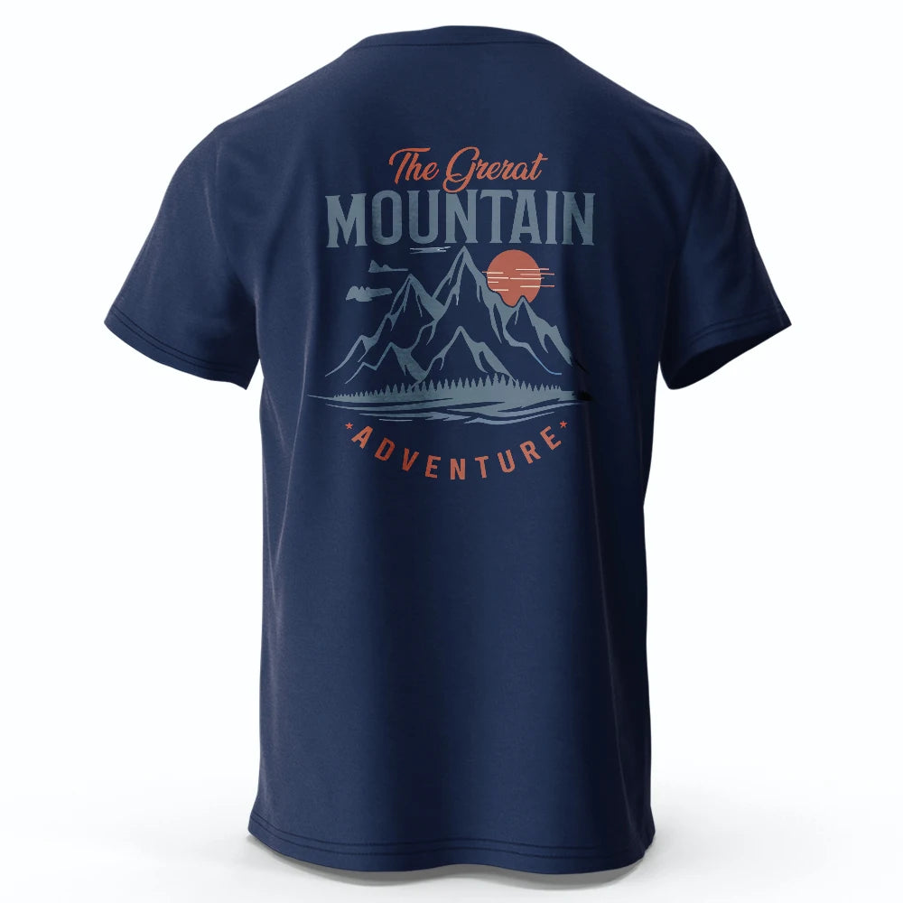 Hiking Graphic Print Tee
