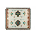 Mesa Campfire Aztec Throw Blanket