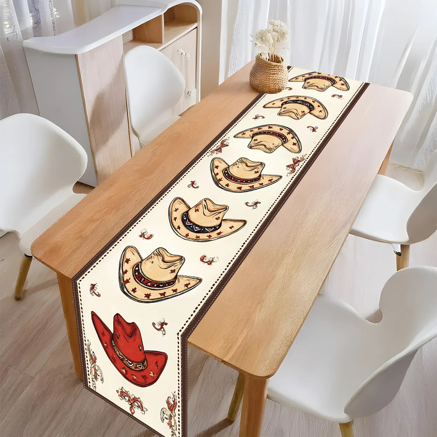 Cowboy Hat Table Runner