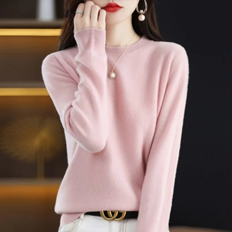 Women's Loose Knit Pullover Sweater