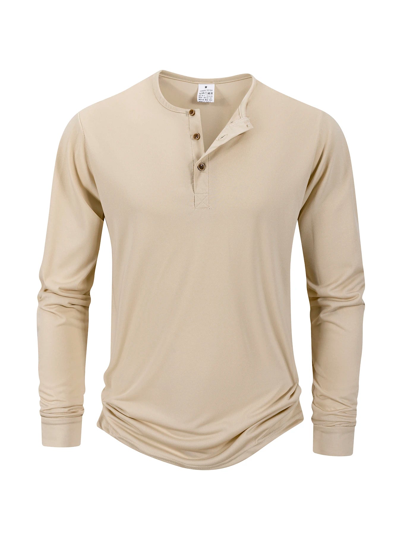 Men's Henley Long Sleeve T-Shirt