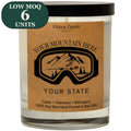 Custom Candle - Name Drop - Mountain Ski Goggles - Low 6 MOQ