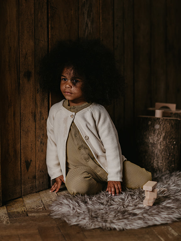 Kids' Ribbed Organic Cotton Pajamas | The Simple Folk Archive