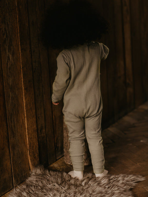 Kids' Ribbed Organic Cotton Pajamas | The Simple Folk Archive
